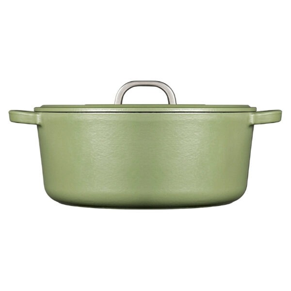 Green Cast Iron Casarrole - Image 3