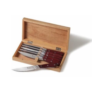 Steak Knife Set Wood