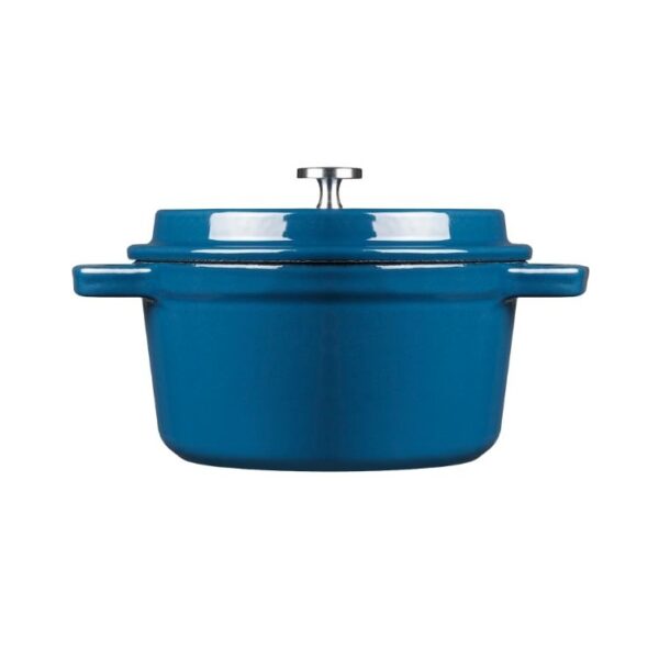 Cast Iron Casserole - Mini Classic - Blue - Image 2