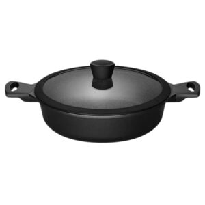 Paella Pan with Glass Lid